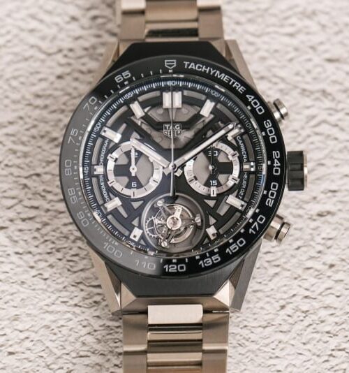 TAG HEUER CARRERA 02T TOURBILLON CHRONOGRAPH Connected to Eternity