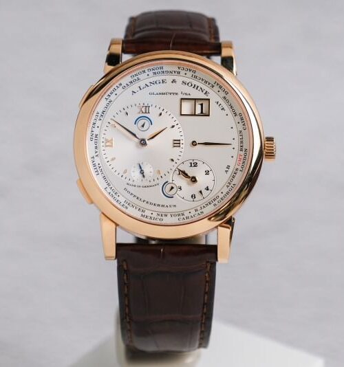 A Lange & Sohne ONE Time Zone Rose Gold